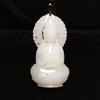 558001 和田玉莲花观音 宝相庄严，佛光普照，饱满油润，雕工极好， 尺寸：56.2/29.5/14.6 重：31  超值价：3380 商品缩略图0