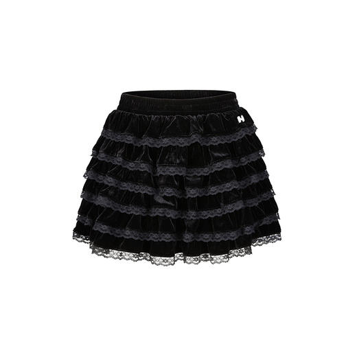 HL2DAWSK2028 丝绒蛋糕短裙 商品图3