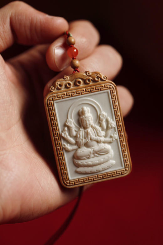【青山特惠】老山檀·鹿角【八大守护神】本命佛挂件 吊坠 s33 商品图7