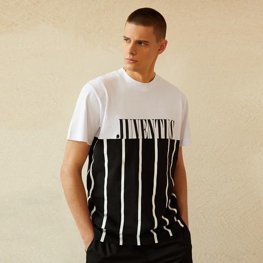 小李子尤文图斯圆领宽松短袖T恤POLO衫短裤男 商品图3