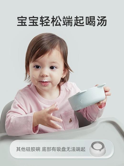 【品牌直供】Qlittle辅食碗+分隔盘+叉勺套装 商品图1