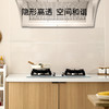 FaSoLa厨房防油贴纸点断式灶台瓷砖静电膜透明耐高温防水自粘墙贴 商品缩略图4