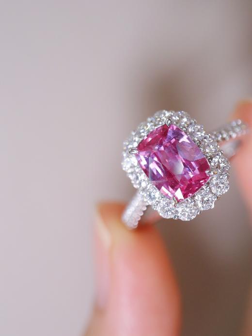 1.61ct 4.7g 帕帕拉恰戒指 商品图0