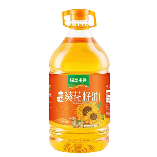 绿洲果实一级葵花籽油5L 物理压榨 商品图6