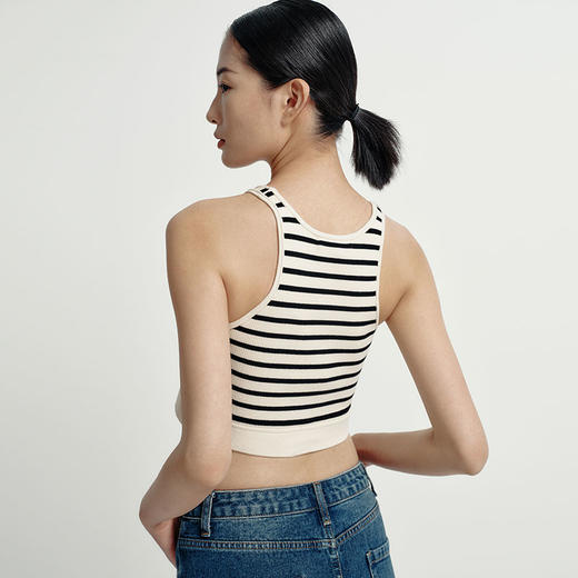 ROMI STUDIO“背心控挚爱”条纹背心M3806 商品图5