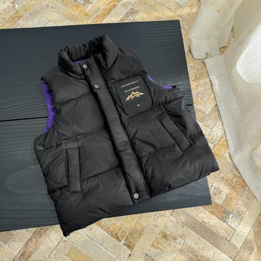 【轻盈保暖，潮牌无袖设计，魔术贴便捷易穿~】秋冬新款儿童羽绒服 小沐童潮牌无袖立领坎肩外套 冬季潮牌魔术贴 羽绒马甲-QQ 商品图5