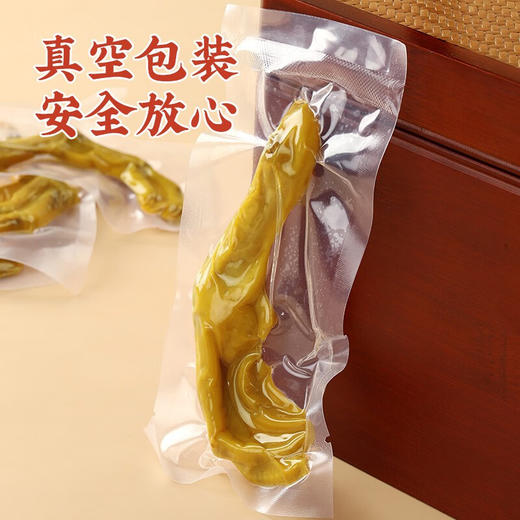 真莊 真庄 香辣鸭掌鸭脚广东客家特产卤味下酒菜鸭爪办公休闲零食即食 【盐焗/香辣大鸭掌】200g*1（独立装） 商品图2