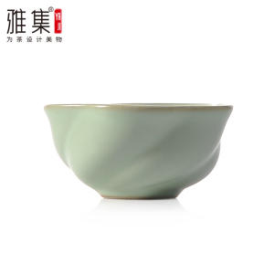 【16周年庆抽奖】雅集茶杯雅集品茶杯汝窑梅颂 商品图0