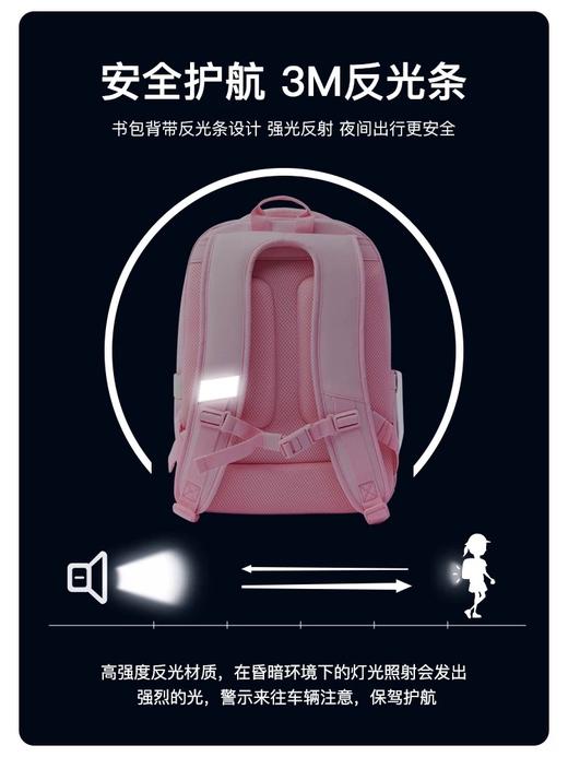 eland kids衣恋童装书包小学生男女童1-3年级防泼水大容量书包 商品图2