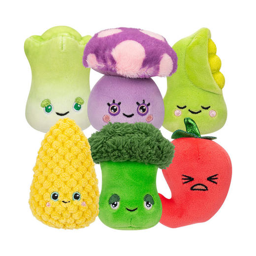 Jazwares 蔬菜系列玩偶娃娃毛绒玩具 商品图0