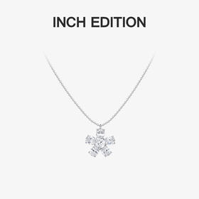 INBB047 水晶花朵项链 l INCH EDITION 璀璨星河系列