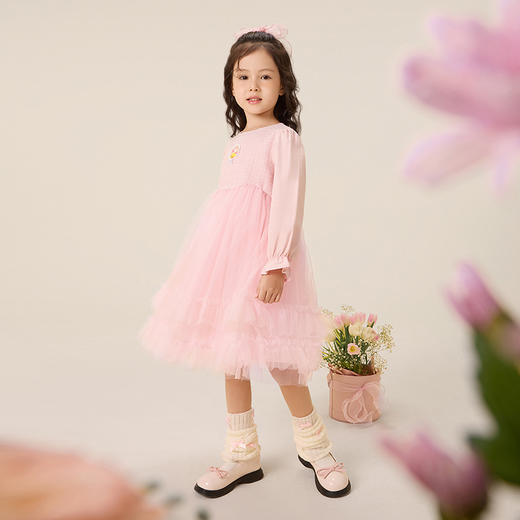 B.Duck小黄鸭童装春秋连衣裙105-150 FF3580050 商品图2