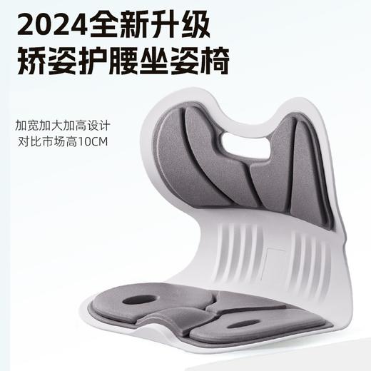 朗得动 人体工学坐姿矫正护腰坐垫（三色可选） 商品图1
