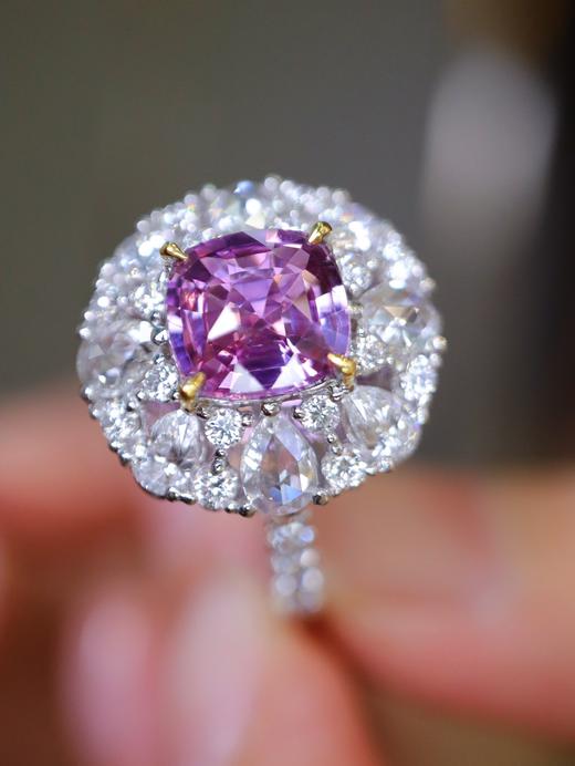 1.62ct 5.33g 帕帕拉恰戒指 商品图5