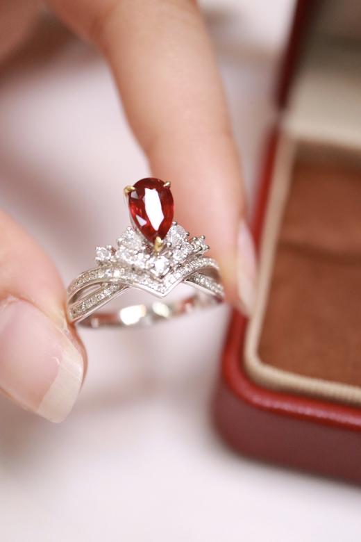 1.02ct 红宝石戒指 商品图0