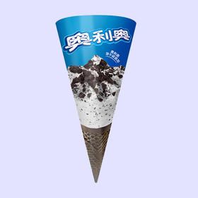 奥利奥甜筒香草冰激凌67g/130270 柔滑细腻香香脆脆