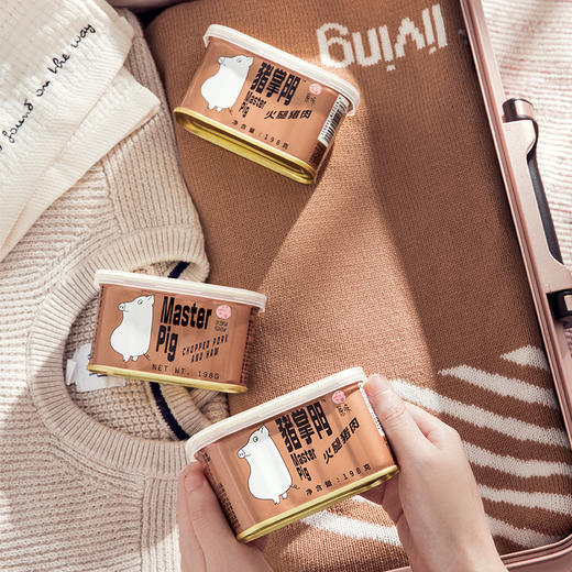 猫太推荐—猪掌门午餐肉火腿猪肉罐头涮火锅三明治方便早餐 商品图1