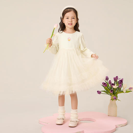 B.Duck小黄鸭童装春秋连衣裙105-150 FF3580050 商品图4