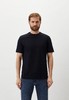 【特惠秒】Emporio Armani 男士全棉针织雕花logo商务休闲短袖T恤 11898 商品缩略图0