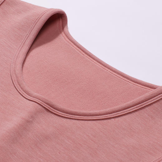 都市丽人保暖衣强暖单件背心天丝德绒复合绒厚女士保暖衣塑身保暖背心LWT4A4 商品图4