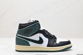 耐克乔丹Air Jordan 1 Retro Mid复古休闲运动篮球鞋FQ7818-100男女鞋