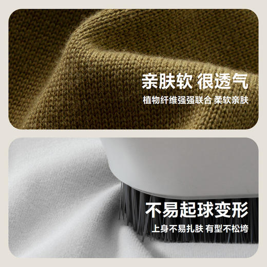 迷你巴拉男女童针织背心柔软萌趣毛衫秋新款 商品图3