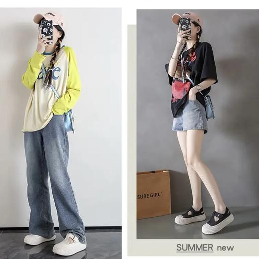 【上脚超软！！】CuckooBird魔术贴镂空小白鞋 轻盈柔软 俏皮减龄时尚百搭 防滑耐磨 舒适透气 商品图1