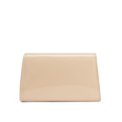 Giuseppe Zanotti 女士金属签名徽标单肩包 浅褐色 EB40007003 商品图1