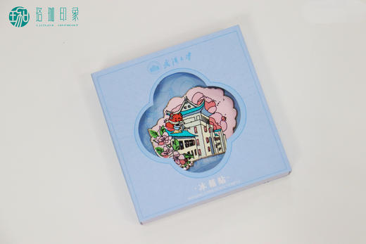 武大樱漫小狐狸冰箱贴 商品图8