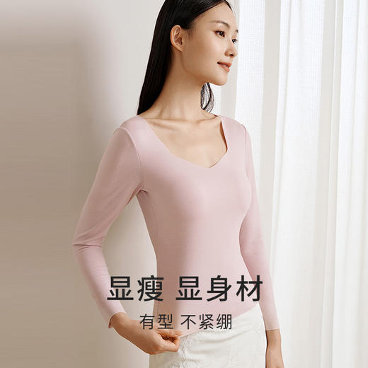 【免穿文胸】桑蚕丝bra-in打底衫女带胸垫舒适内搭背心肌肤衣金三塔  NZFEC725/NZFEC710 商品图2