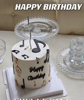 【臻品系列】---【音符】翻糖贴片款