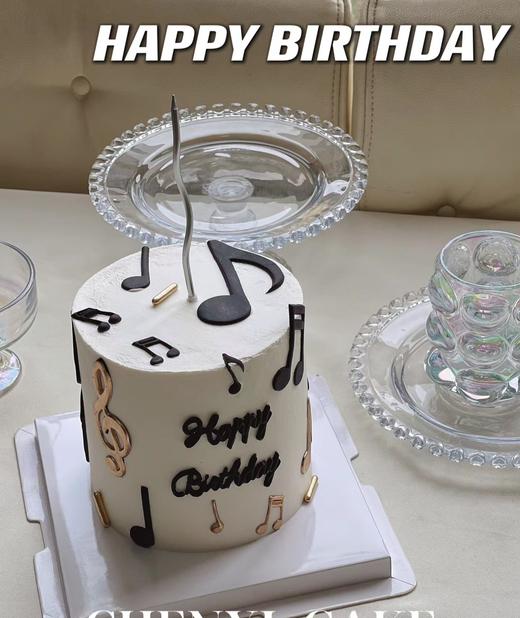 【臻品系列】---【音符】翻糖贴片款 商品图0