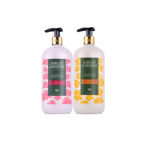 爵百莉 香氛沐浴露 茉莉750ml+芍药750ml