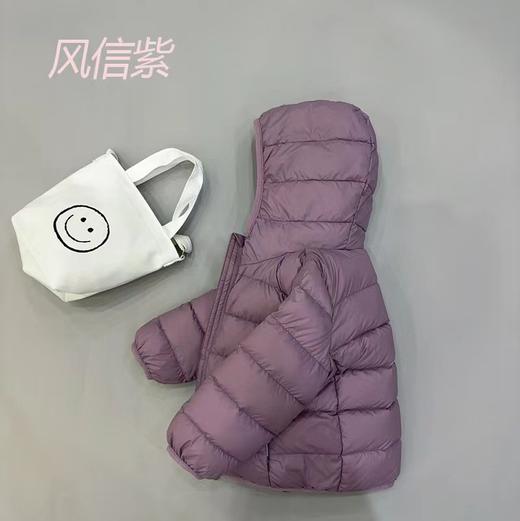 【“羽”众不同的温暖~】小沐童儿童轻薄羽绒服 男女童宝宝 秋冬新款 婴儿亲子外套短款 保暖中大童装外套-QQ 商品图12