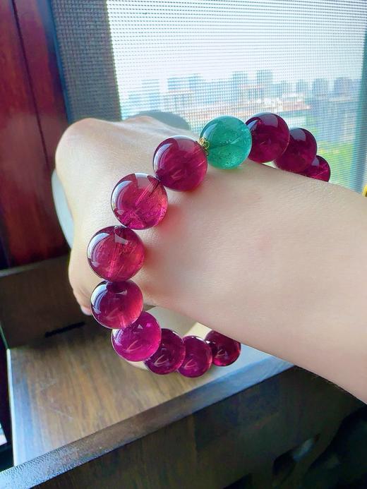 39.94g 11.2mm 碧玺手链 商品图7