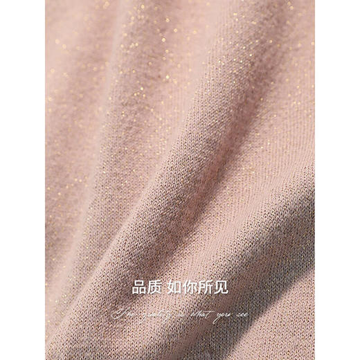 COCOBELLA细闪金葱重工细针针织吊带背心女气质内搭外穿上衣MZ0057 商品图4