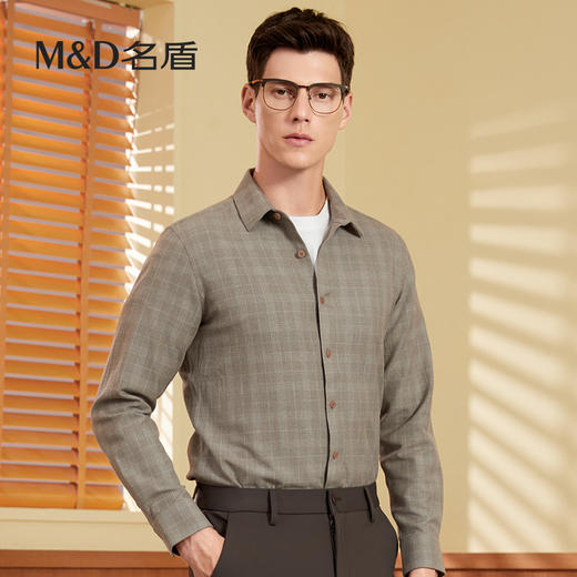 【名盾】梭织长袖衬衫MWCB31581A 商品图2