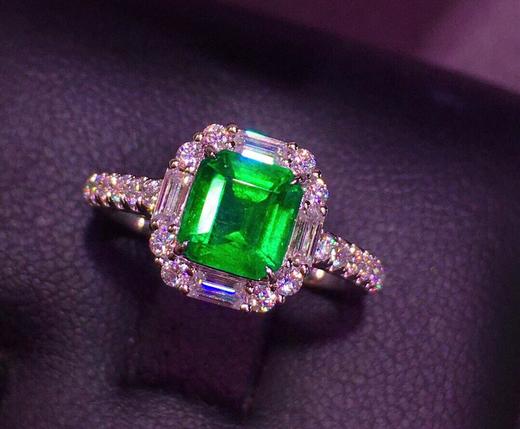 1.13ct 祖母绿戒指 商品图5