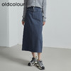 oldcolour秋季新款设计感减龄高腰显瘦a字半身裙女P340604A1 商品缩略图1