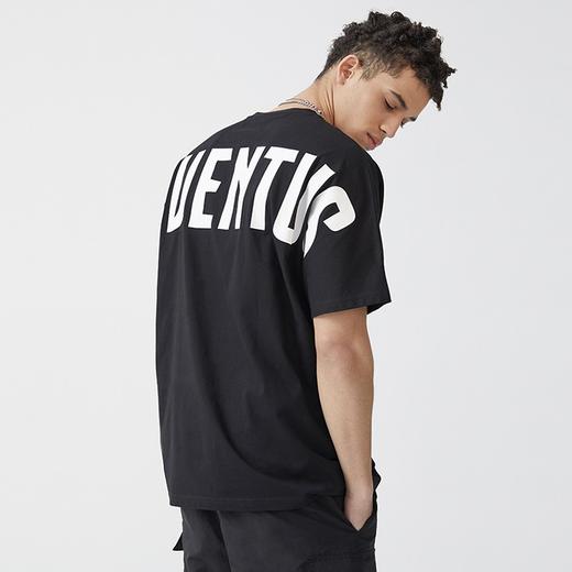 小李子尤文图斯圆领宽松短袖T恤POLO衫短裤男 商品图4