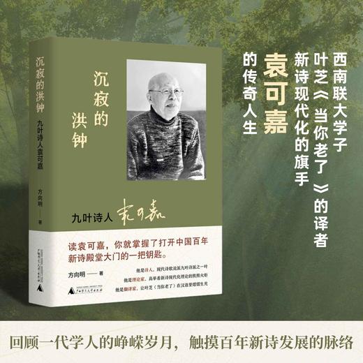 沉寂的洪钟：九叶诗人袁可嘉  方向明/著 商品图0
