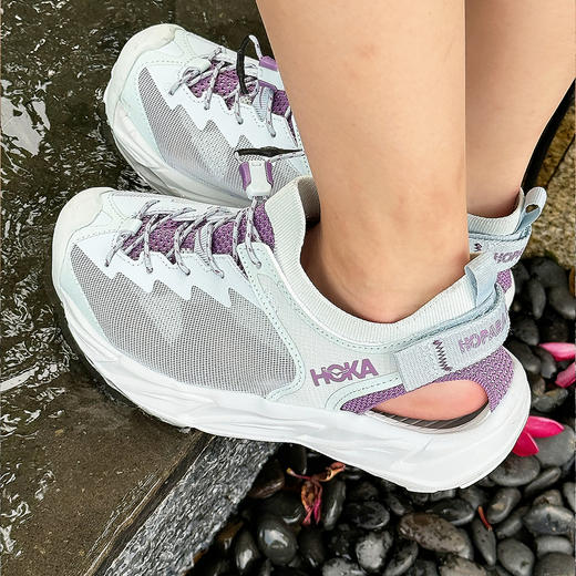 【HOKA ONE ONE-HOPARA 2】夏霍帕拉2露营溯溪鞋 网面透气 防滑耐磨 商品图10