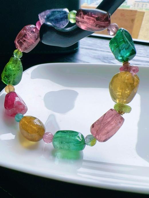 23.81g 原石碧玺手链 商品图3