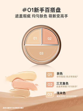 蜜丝婷贴肤净瑕遮瑕膏