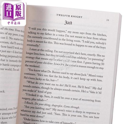 【中商原版】第十二骑士 Twelfth Knight 英文原版 Alexene Farol Follmuth 现代小说 国际流行小说 爱情小说 商品图3