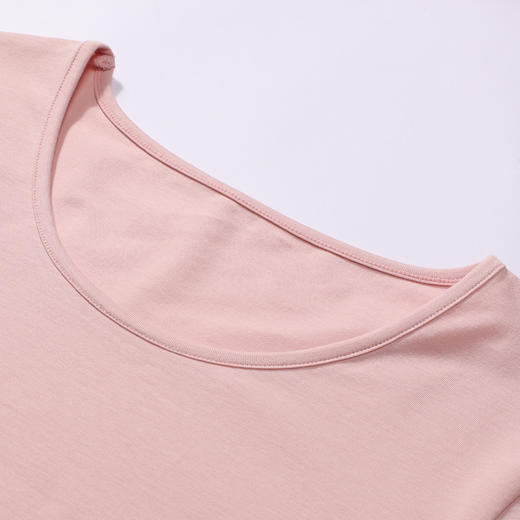 都市丽人保暖衣轻暖套装棉拉架薄女士保暖衣棉质套装LWT9A4 商品图5