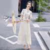 新中式风气质时尚，印花设计舒适清凉两件套裙HR-LMJY6685 商品缩略图2