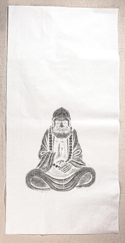 清代达摩刻石拓片 商品图11