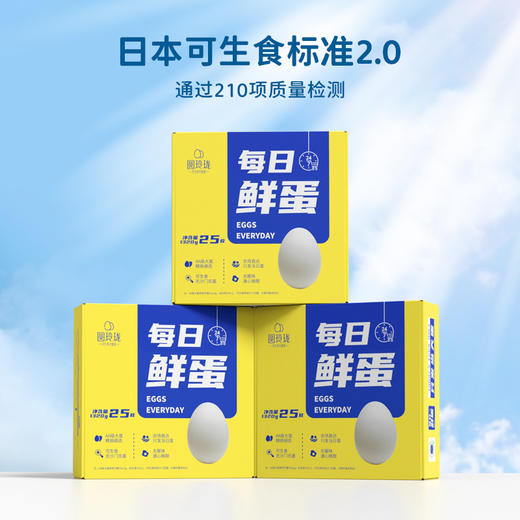 【顺丰到家】专注新鲜 可生食无菌鸡蛋 | 圆玲珑每日鲜蛋 AA级大蛋 优质高蛋白早餐 25枚/40枚整箱装 商品图3