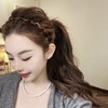 【一秒高颅顶，无感带齿发箍】2025新款两用碎发波浪发箍女，轻巧不夹头舒适无压，外出百搭洗脸高颅顶网红发卡头箍QQ 商品缩略图0